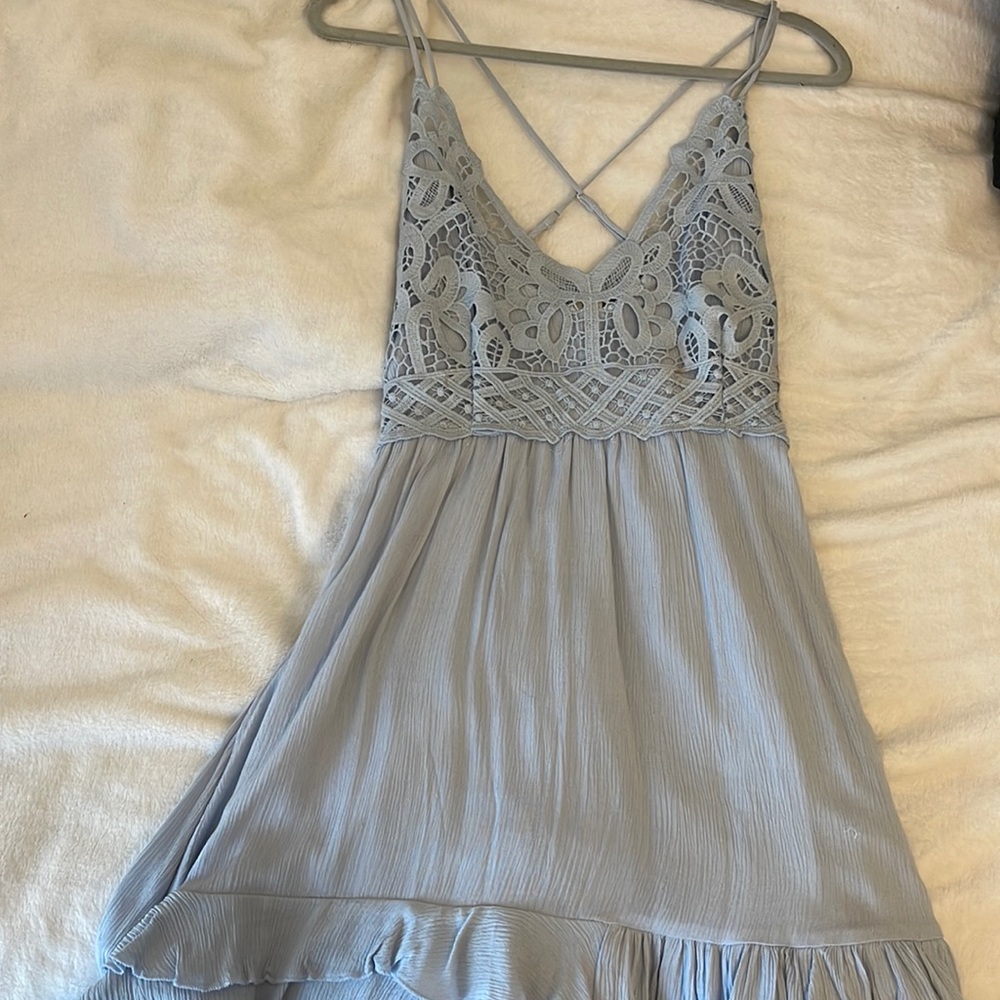 Blue/Gray Dress